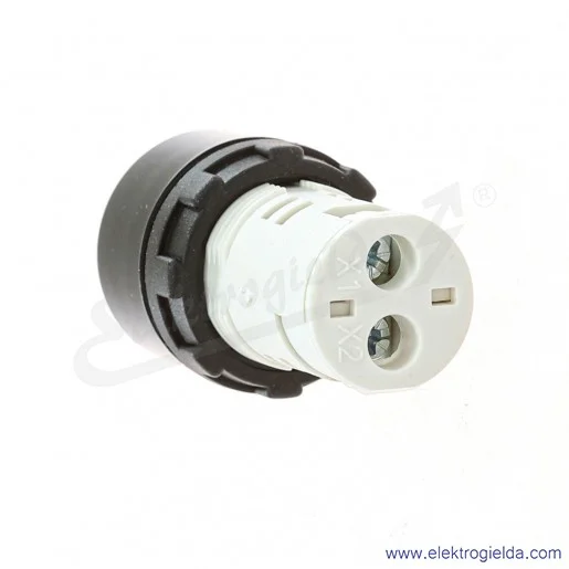Sygnalizator dźwiękowy podświetlany, MBZX220S, 230VAC, 90dB, czarny, IP40