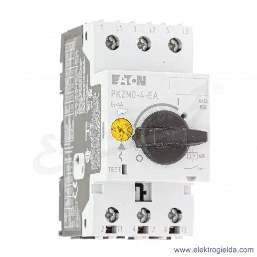 Wyłącznik silnikowy PKZM0-4-EA 3P 1,5kW 2,5-4A