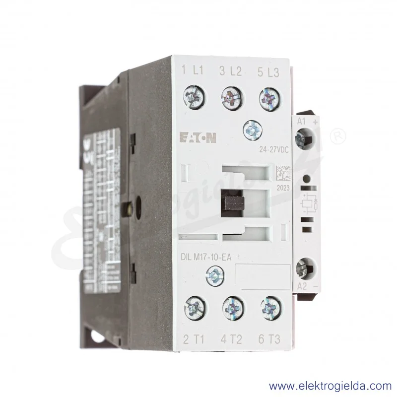 Stycznik DILM17-10-EA(RDC24) 3P+1NO 7,5kW 17A Us 24VDC
