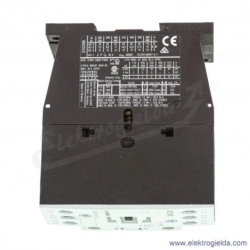 Stycznik DILM25-10-EA(RDC24) 3P+1NO 11kW 25A Us 24VDC