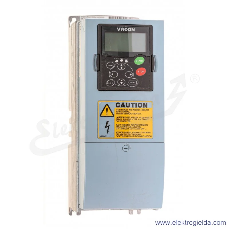 Falownik Vacon NXS00125A2H1SSSA1A2, 380- 500V, 9A, 4kW