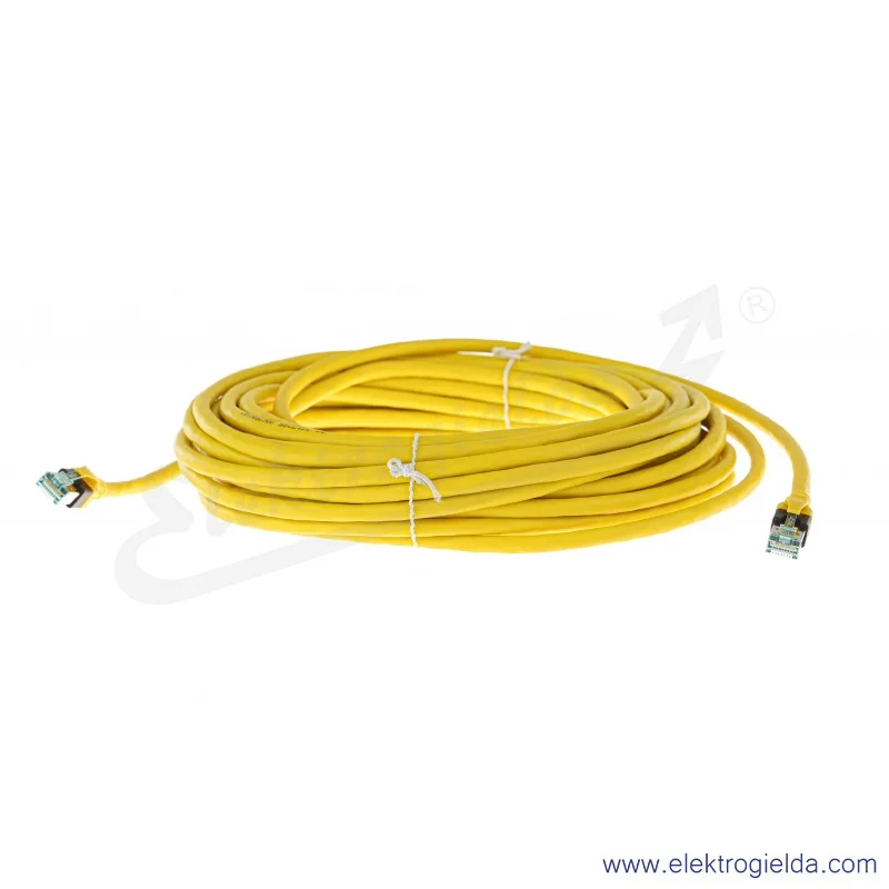 Przewód łączeniowy 9474747122, kategoria 6, żółty, 15m, Patch cord