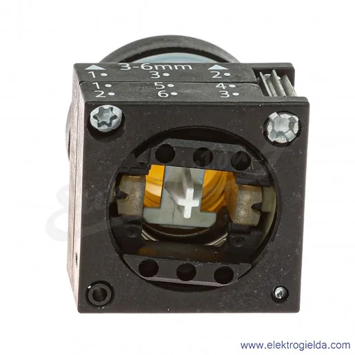 Napęd przycisku 3SB3000-0DA31 KG, bistabilny, płaski, żółty