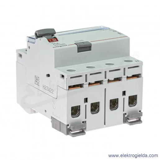 Wyłącznik różnicowo-nadprądowy 411707, P304, 400V, 4P, 25A, 30mA, czułość AC