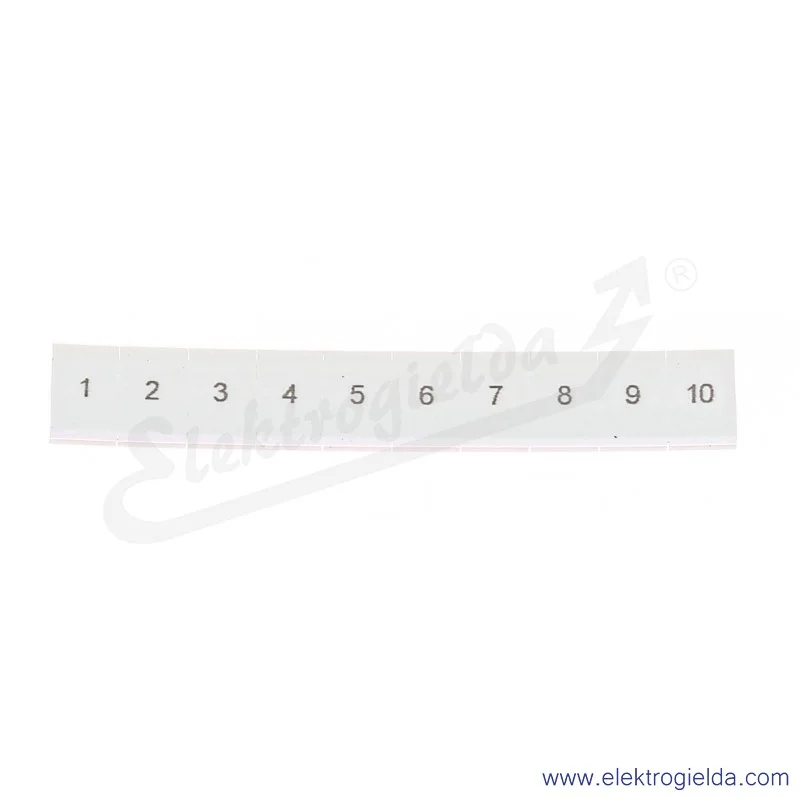 Oznacznik opisowy 1051016:0001, ZB 6, LGS: 1-10, pasek