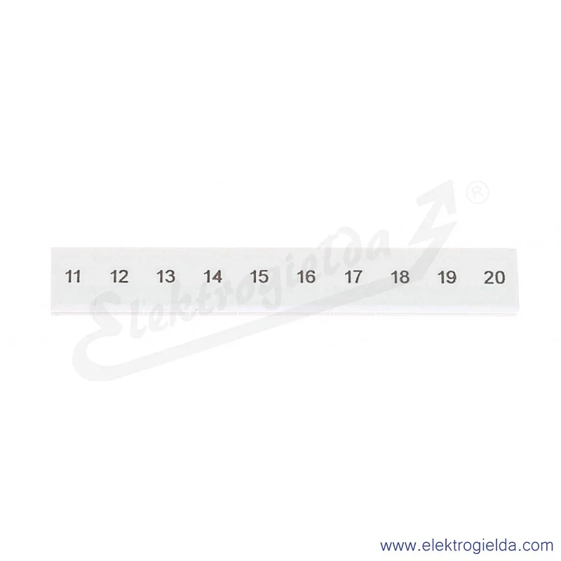 Oznacznik opisowy 1051016:0011, ZB 6,LGS: 11-20, pasek