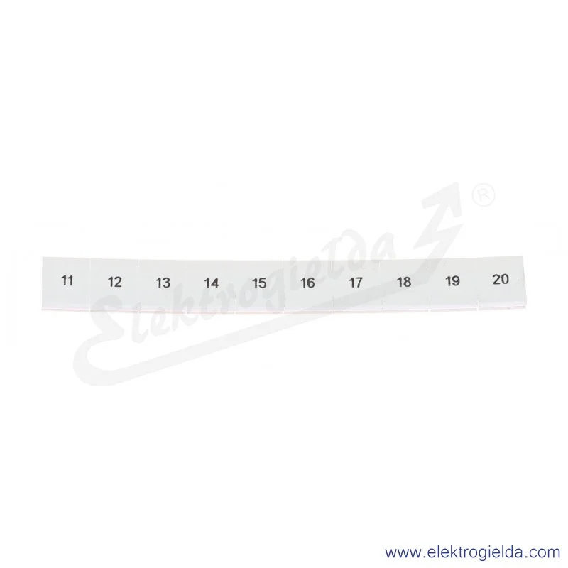 Oznacznik opisowy 1052015:0011, ZB 8, LGS: 11-20, pasek