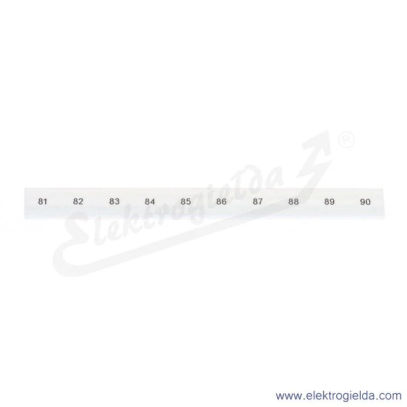Oznacznik opisowy 0814212:0081, ZB 10, LGS: 81-90, pasek