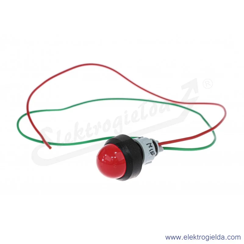 Lampka sygnalizacyjna LR-D20-24AC/DC MIGAJĄCA czerwona  LED 20mm 24VAC/DC