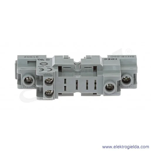 Podstawa przekaźnika SH1B-05C, montaż DIN, 250V 10A