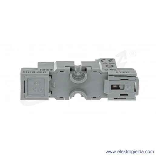 Podstawa przekaźnika SH1B-05C, montaż DIN, 250V 10A