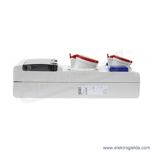 Rozdzielnia 632.311W 11 modułów DIN 1x32A 5P+2x16A 5P +2x230V