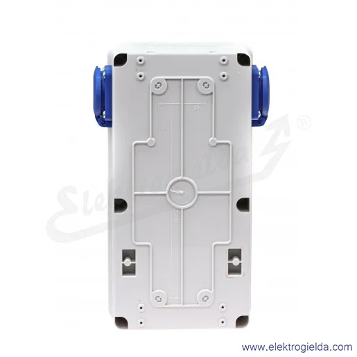 Rozdzielnia 633.1W 6 modułów DIN 1x 400V 16A 5P + 2x230V