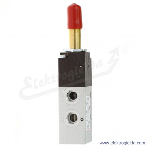 Zawór rozdzielający elektromagnetyczny 338-015-02, 3/2 NC, G1/8, monostabilny, 2.5-10 Bar, 700 l/min, bez cewki