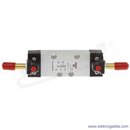 Zawór rozdzielający elektromagnetyczny 951-000-P11-23, 5/2, ISO1 CNOMO, bistabilny, 2-10 Bar, 900 L/min, bez cewek