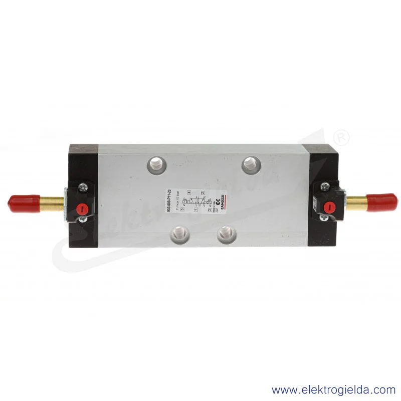 Zawór rozdzielający elektromagnetyczny 953-000-P11-23, 5/2 bistabilny, ISO3, CNOMO, 2-10 Bar, 4350 l/min, bez cewek