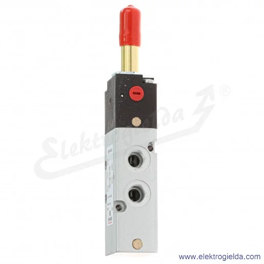 Zawór rozdzielający elektromagnetyczny 358-015-02, 5/2 monostabilny, G1/8, 2,5-10 Bar, 700 l/min, bez cewki Zawór rozdzielający elektromagnetyczny 358-015-02, 5/2 monostabilny, G1/8, 2,5-10 Bar, 700 l/min, bez cewki