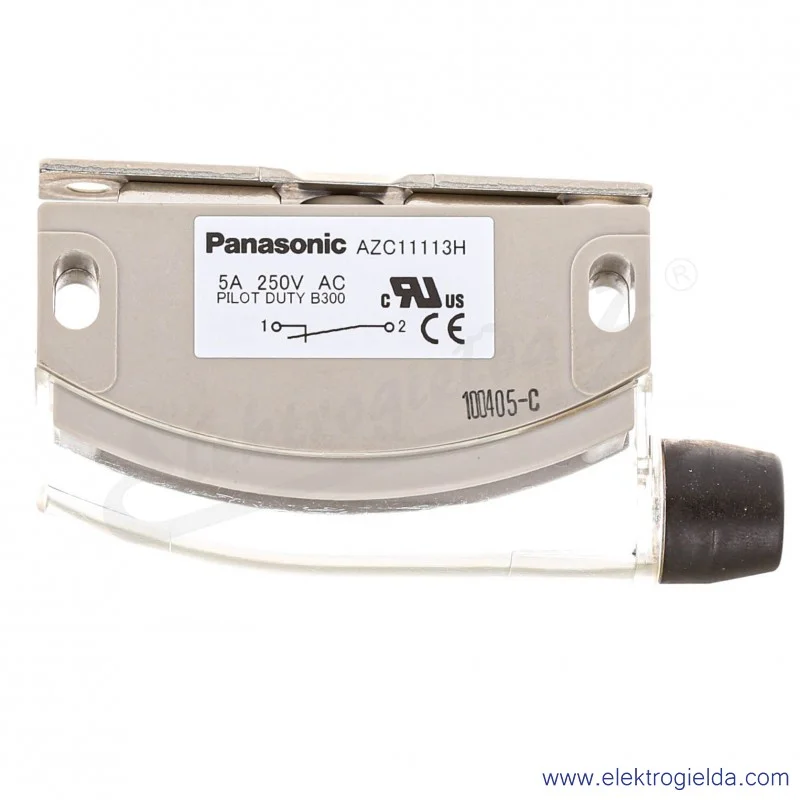 Wyłącznik krańcowy AZC11113H magnetyczny szary 250VAC 5A, 1NC
