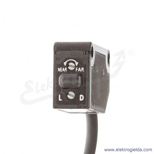 Czujnik odbiciowy CX-442-P eliminacja wpływu tła, zasięg 20..300mm, zasilanie 12..24VDC, PNP, przewód 2m