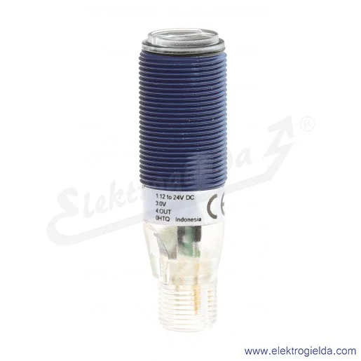 Czujnik odbiciowy CY-121A-Z zasięg 0..100mm, Light-ON, NPN, złącze M12 4P