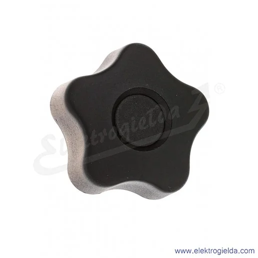 Pokrętło mosiężne 69894-C9, VCT.40 B-M8-C9, fi 40mm, gwint nieprzelotowy M8