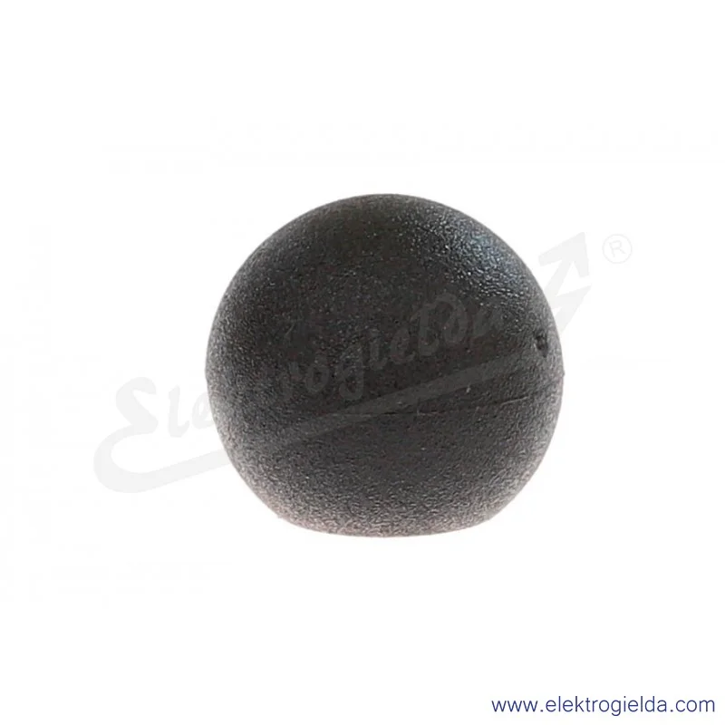 Gałka kulista DIN319-KT-20-M5-C otwór gwintowany M5, średnica 20mm, czarna
