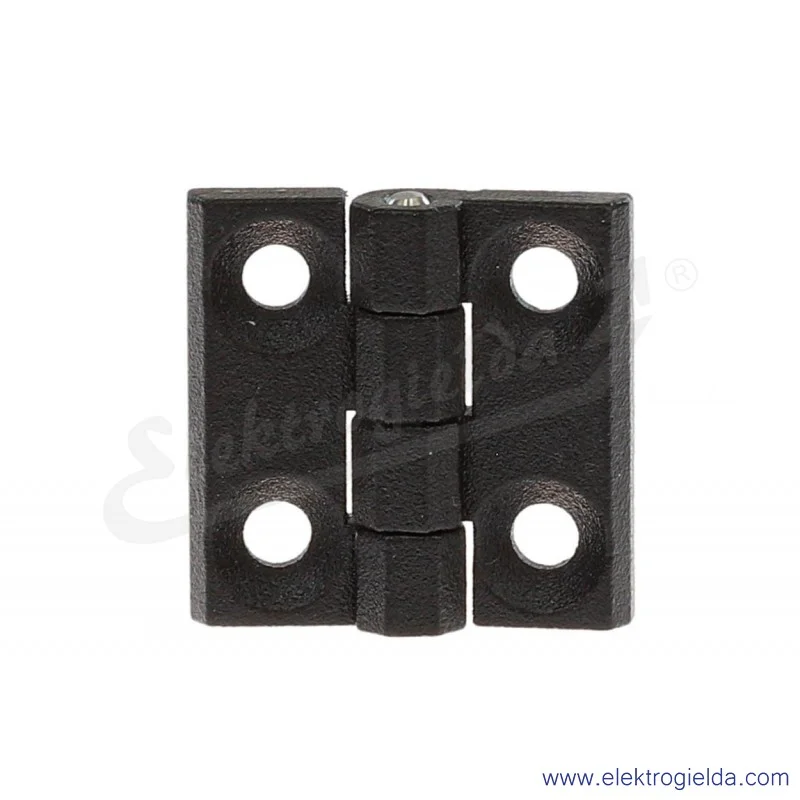 Zawias metalowy GN237-ZD-30-30-A-SW otwory pod śruby stożkowe