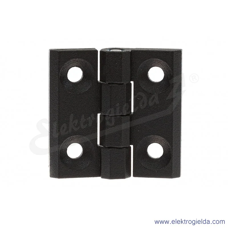 Zawias metalowy GN237-ZD-50-50-A-SW otwory pod śruby stożkowe