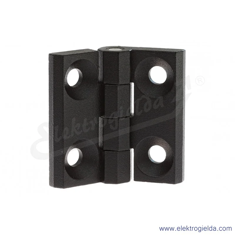 Zawias metalowy GN237-ZD-60-60-A-SW otwory pod śruby stożkowe