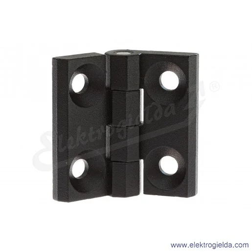 Zawias metalowy GN237-ZD-60-60-A-SW otwory pod śruby stożkowe