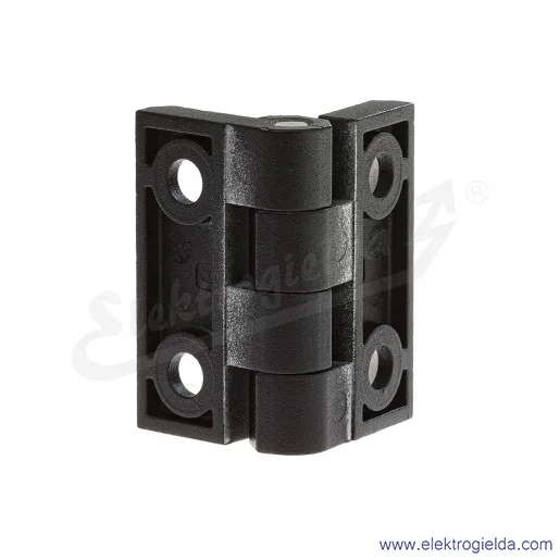 Zawias metalowy GN237-ZD-60-60-A-SW otwory pod śruby stożkowe
