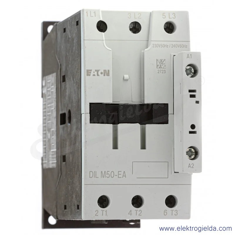 Stycznik DILM50-EA(230V50HZ,240V60HZ) 3P 22kW 50A Us 230VAC
