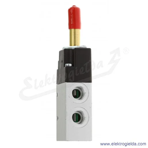 Zawór rozdzielający elektromagnetyczny 334-015-02, 3/2 NC, monostabilny, G1/4, 2.5-10 Bar, 1300 l/min, bez cewki Zawór rozdzielający elektromagnetyczny 334-015-02, 3/2 NC, monostabilny, G1/4, 2.5-10 Bar, 1300 l/min, bez cewki