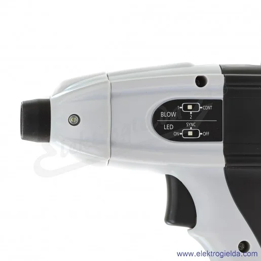 Jonizator powietrza EC-G02 ręczny, 0.5...5bar, 18m3/h zasilanie 24VDC M8 4P, fi 8mm