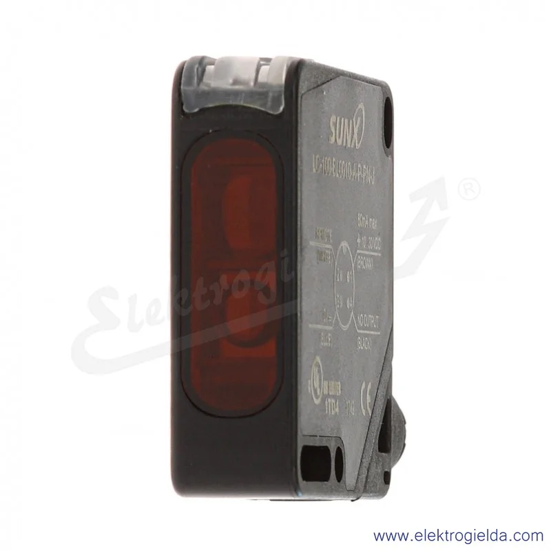 Czujnik odbiciowy LC-100-BL0010-A-P-PN-J laserowy Z BGS, zasięg 50..100mm, złącze M12 4P