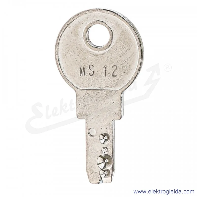 Klucz do stacyjki M22-ES-MS12 wykonanie specjalne