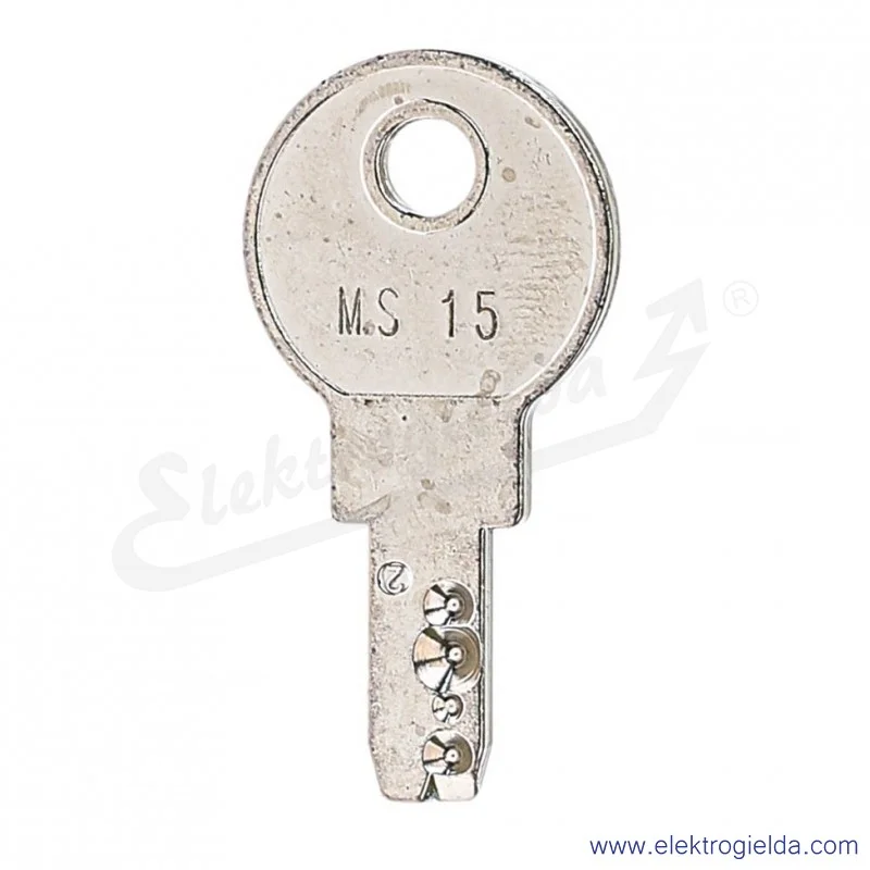 Klucz do stacyjki M22-ES-MS15 wykonanie specjalne