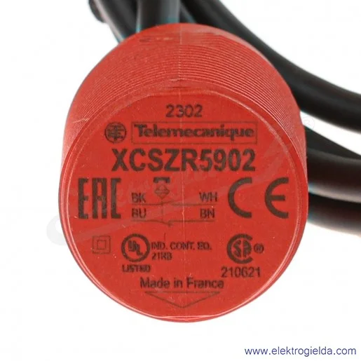 Wyłącznik krańcowy XCSDMR5902 magnetyczny M30, 1NO1NC, przewód 2m