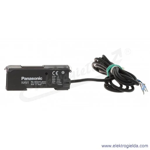 Wzmacniacz LS401PC2 PNP, Light-ON i Dark-ON, zasilanie 12..24VDC, Kabel 2m