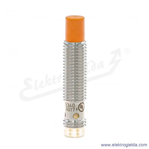 Czujnik indukcyjny IE5340 PNP NO, strefa działania 5mm 10..30VDC M8x1 3P
