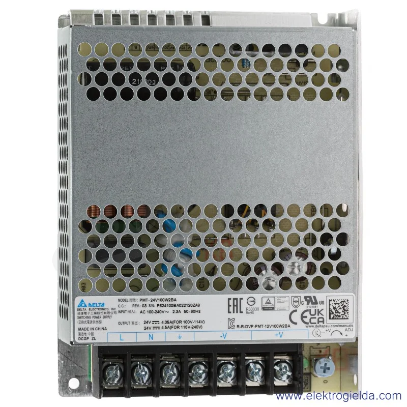 Zasilacz modułowy PMT-24V100W2BA 24V/4.5A/100W zasilanie 90..264VAC