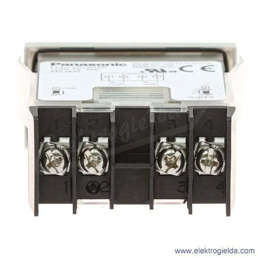 Licznik LC2H-FE-2KK wejście beznapięciowe, szybkość zliczania 2kHz lub 30Hz