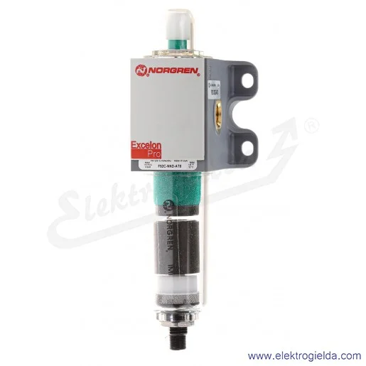 Odolejacz/ Filtr koalescencyjny F92C-2GD-AT0, G1/4, filtracja 0,01 µm, 8 Bar, 276 l/min, automatyczny spust