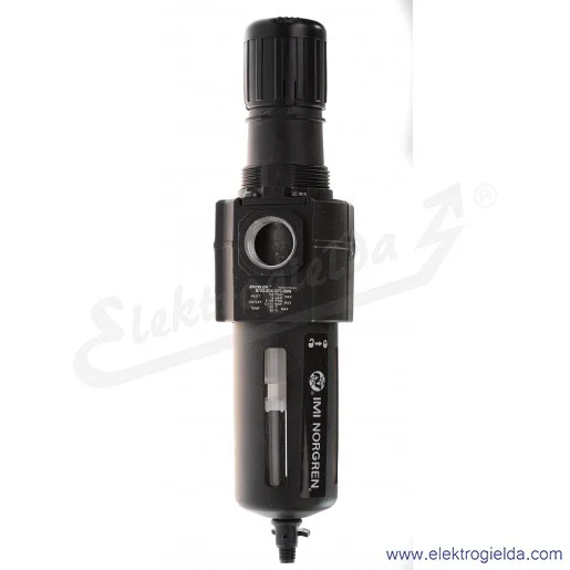 Filtroreduktor B74G-6GK-QP3-RMN, G3/4, zakres regulacji 0.3-10 Bar, filtroacja 40µm, 6000 l/min, ręczny spust kondensatu