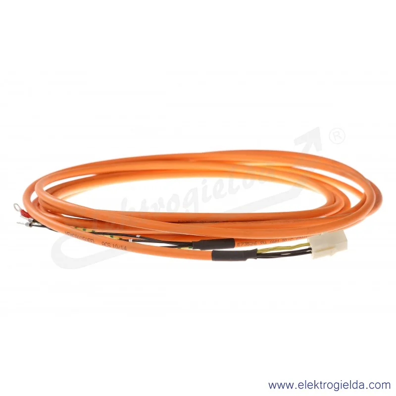 Przewód silnikowy MFMCA0050EEL do MSMD 50W-750W i MHMD 200W-750W, złącze standardowe, ekranowany, długość 5m, do stosowania z pr