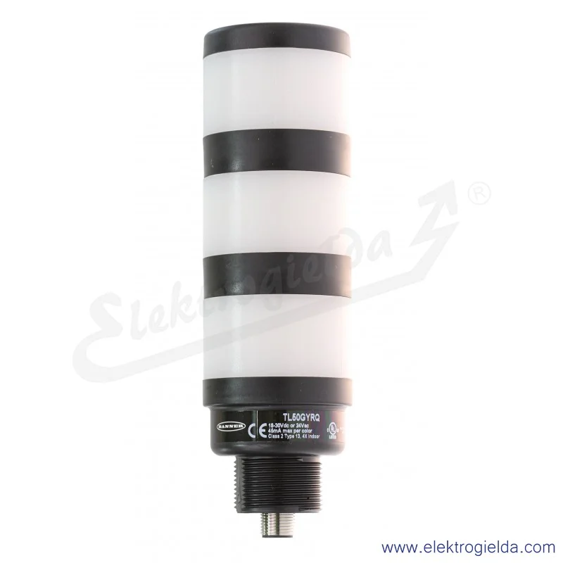 Kolumna świetlna 3081861 LED TL50GYRQ 24VDC, przyłącze M12 4PIN