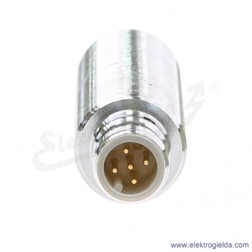 Czujnik ultradźwiękowy odbiciowy 1610069 RU40U-M18E-LI8X2-H1151 zasięg 25-400mm, wyjście 4..20 mA, M12, obudowa metalowa M18