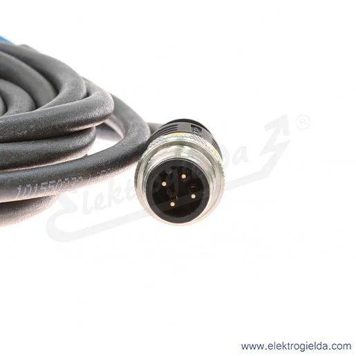 Kabel z gniazdem 6627600 RSC4.4T-8/TXL PUR, 4-żyłowy, przewodów 8m, złącze M12, żeńskie, proste