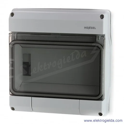 Rozdzielnica KV 1509 natynkowa, 1x9 modułów, IP 54, z zaciskami bezśrubowymi Fixconnect