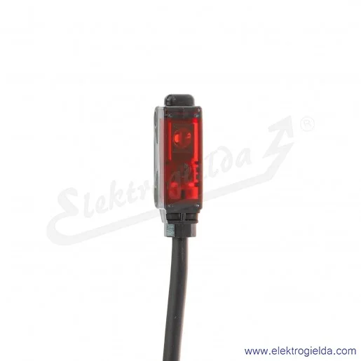 Czujnik laserowy odbiciowy EX-L221-P wiązka punktowa, zasięg 45..300mm, PNP, przewód 2m, dioda czerwona